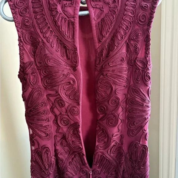 JS Collections Burgundy Maxi Dress - Picture 8 of 9